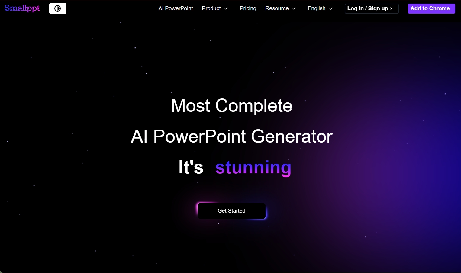 Smallppt features
