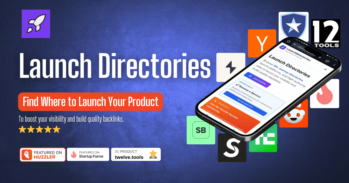 LaunchDirectories features