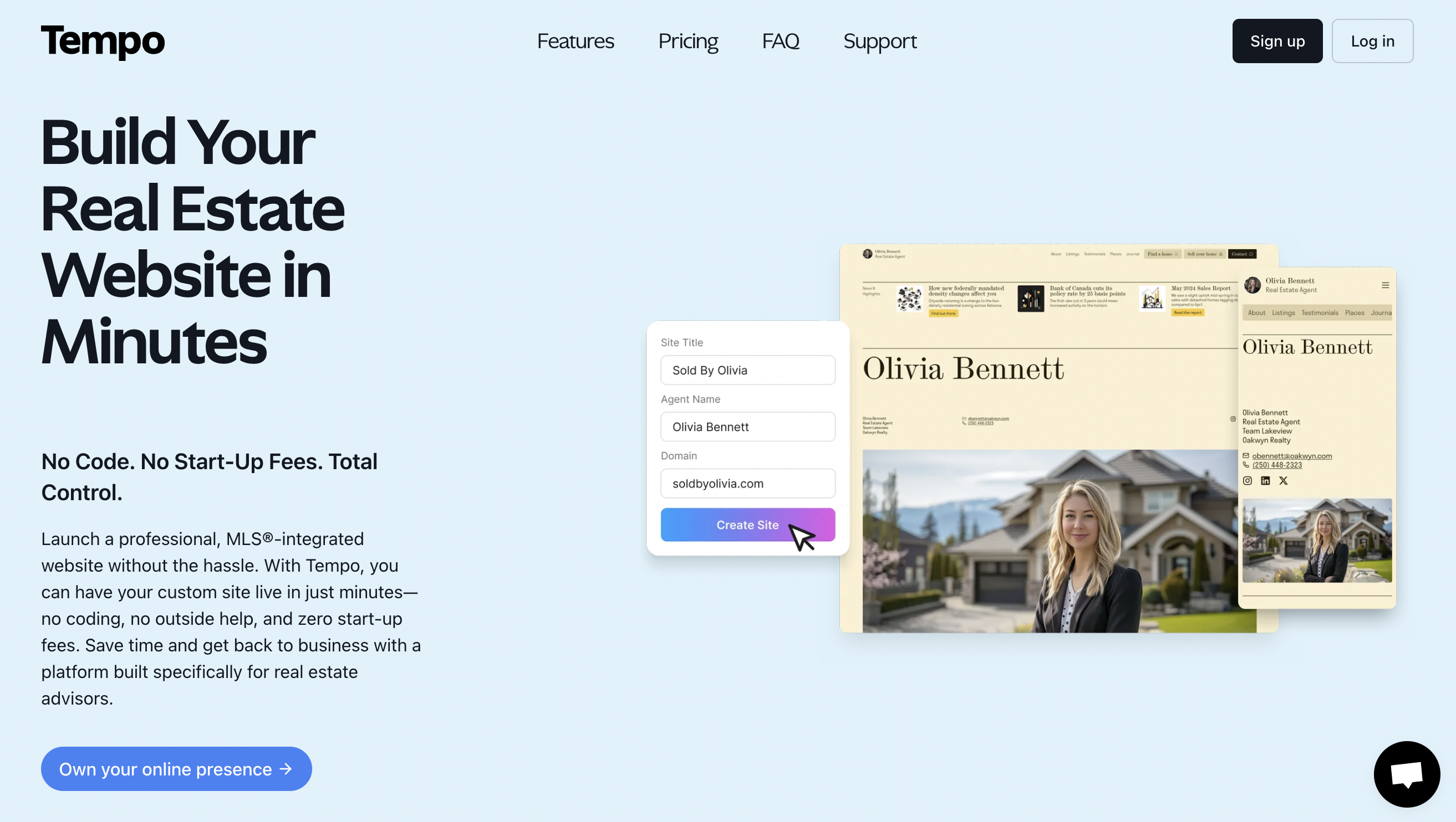Tempo features